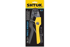 Пресс-клещи SHTOK ПК-23+, матрица, профиль овал, 0.25 - 6.0 мм2, серия VEGA, 03704