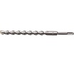 Бур по бетону, двойная спираль, Cobalt W-tip (18x260 мм; SDS PLUS) Denzel 705043