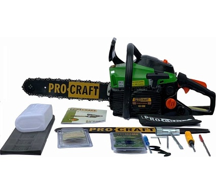 Бензопила PROCRAFT GS-58 X две шины и две цепи GS-58X 2/2