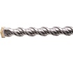 Бур по бетону, двойная спираль, Cobalt W-tip (18x460 мм; SDS PLUS) Denzel 705045