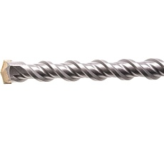 Бур по бетону, двойная спираль, Cobalt W-tip (18x460 мм; SDS PLUS) Denzel 705045