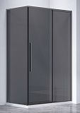 Душевой уголок Vincea Слим-Н (Slim-N) VSR-4SN9011CGGM 110x90 вороненая сталь, стекло тонированное
