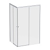 Душевой уголок Am.Pm X-Joy W94G-403-120290-MТ1К 120x90 прозрачный, хром матовый