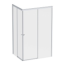 Душевой уголок Am.Pm X-Joy W94G-403-120290-MТ1К 120x90 прозрачный, хром матовый