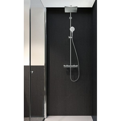 Душевая стойка Hansgrohe Crometta E 240 1jet 27298000 термостат