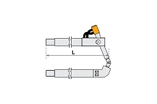 Плечо верхнее наклонное (22х200 мм) для аппаратов контактной сварки серии SG 4-6 Fubag 38931