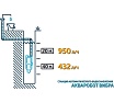 Станция автоматического водоснабжения UNIPUMP АКВАРОБОТ ВИБРА 2-25 Н 89599