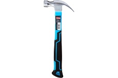Столярный молоток с гвоздодером с плексигласовой рукояткой Smartbuy 225 г, tools SBT-GHN-200p2