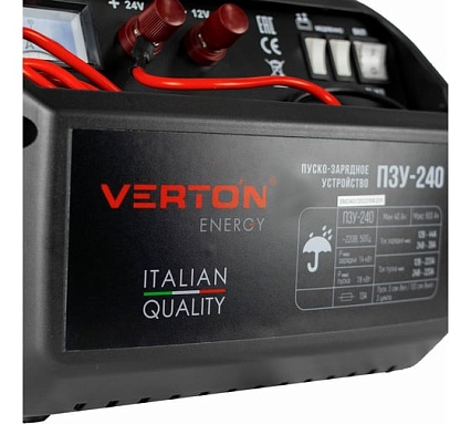 Пуско-зарядное устройство Verton Energy ПЗУ-240 12/24 В 01.5985.7299