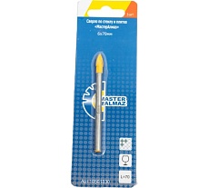 Сверло по стеклу и плитке 6 мм МастерАлмаз 10501330