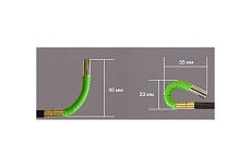 Управляемый USB видеоэндоскоп JProbe NT6 / HD T 1-60-45 SF CR (с артикуляцией) 640x480, гибкий Standard Focus (30 – 100 мм) длина 450 мм, 1280x720, панорамная вольфрамовая головка JNT6HDT1SP6045SFCR