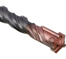 Бур 4-х гранный Ермак SDS-plus 12x200/260 мм 654-175