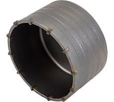Коронка твердосплавная в сборе по бетону SDS-plus 100 мм S.E.B. 401KH-100