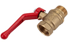 Латунный шаровой кран для воды Valfex OPTIMA 3/4&quot; ВР/НР ручка-рычаг 11Б27фт1М VF.215.L0R1.034.Bir