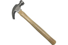 Молоток столярный с деревянной рукояткой WORKPRO 225гр WP241004