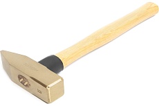 Молоток HORTZ сл. 0.6 кв/боек сплав AlCu искробезопасный с дер. рукояткой HOR 1098248