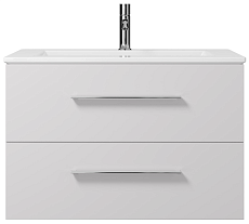 Тумба с раковиной Creto Ares 80 см белый