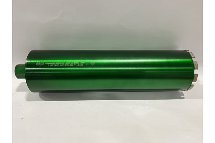 Коронка алмазная Laser VX (132х450 мм; 1 1/4 UNC) D.BOR LVX-132-114-0450