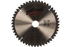 Диск пильный по алюминию и пластику (210х30 мм; 48T; ч/рез отриц.) АТАКА 8077800