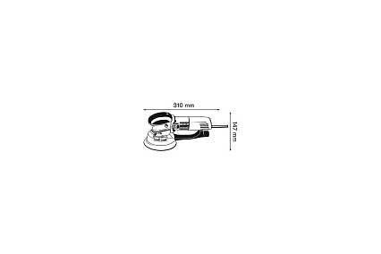 Эксцентриковая шлифмашина Bosch GEX 150 Turbo 0.601.250.788