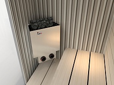 Электрическая печь для бани и сауны Sawo Nordex Mini NRMN-30Ni2-Z, 3 кВт, настенная
