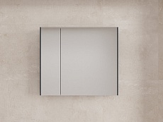 Зеркальный шкаф Style Line Лима 80x70 см графит ЛС-00002345