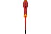 Диэлектрическая отвертка Felo PZ 1х80, E-Slim Ergonic 41519290