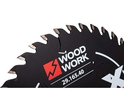 Диск пильный Эксперт 165x2.2/1.6x20 мм, Z=40, A=15° WOODWORK 29.165.40