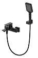 Смеситель для ванны Oliveeka D-Line OL-639003A-MB черный матовый
