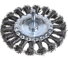 Щетка дисковая для дрели 100 мм Matrix 74432