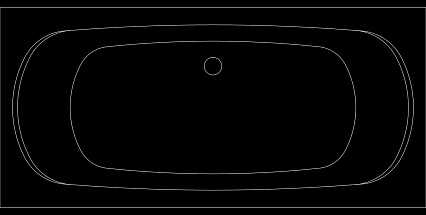 Акриловая ванна Riho Taurus 170x80