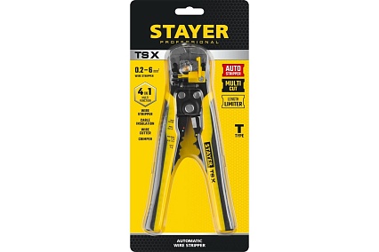 Автоматический многофункциональный стриппер Stayer TS-X 0.2 - 6 мм2 22655