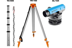 Комплект Instrumax : нивелир AL-124 + рейка TS-500 + штатив TR-160 IM0131_К
