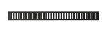 Решетка для трапа Alcaplast PURE-850BLACK 85 см, черный матовый