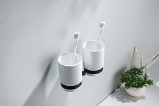 Держатель для стакана Aquatek Бетта AQ4617MB черный матовый
