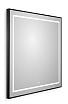 Зеркало BelBagno SPC-KRAFT-700-800-LED-TCH-WARM-NERO 70x80 см антипар, черный