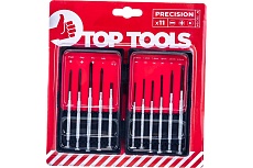 Набор прецизионных отверток Top Tools 11шт .39D194