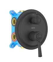 Смеситель для ванны Aquatek Классик AQ1547MB черный матовый