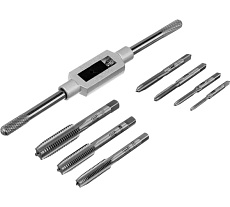 Набор метчиков Сибртех М3-М12, 8 предметов 77308