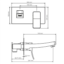 Смеситель для раковины WasserKRAFT Aller 10630