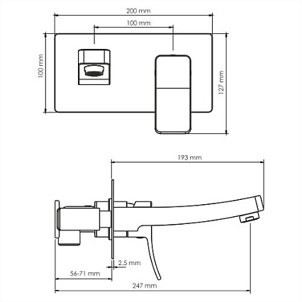 Смеситель для раковины WasserKRAFT Aller 10630