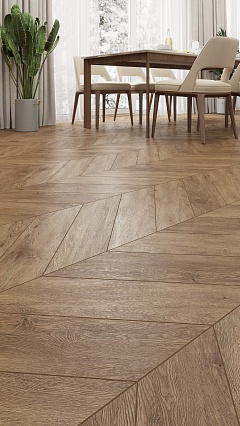 SPC ламинат Alpine Floor Chevron Alpine Гевуина 600x127x5 мм, ECO 18-10