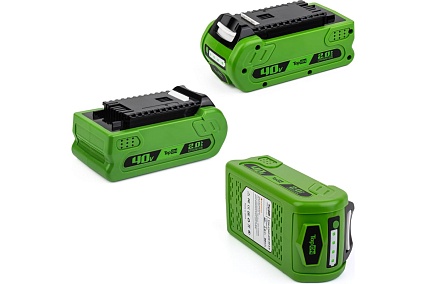 Аккумулятор для GREENWORKS 40V 2.0AH (LI-ION) PN: G40B2 Topon TOP-PTGD-GW-40-2.0