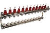 Коллекторный блок для теплого пола 1x3/4EU отв.-12 Gekon GK 72112