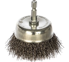 Щетка чашеобразная для дрели (65 мм, HEX) Patriot 813010023