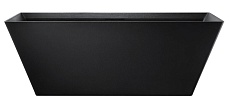 Ванна из искусственного камня Abber Berlin AM9912B 170x75 черный