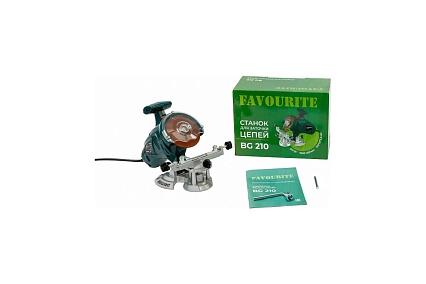 Станок для заточки цепей Favourite 210Вт, 7500об/мин, 100х10х3.2мм BG 210