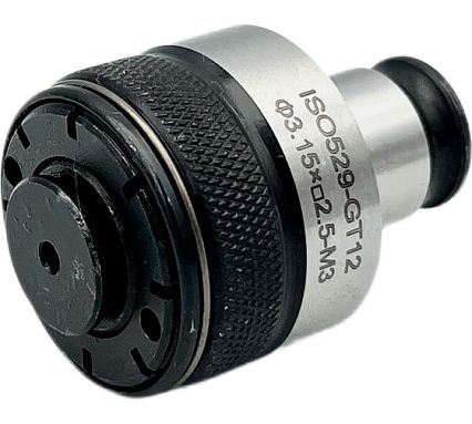 Головка к резьбонарезному патрону для метчиков М3, GT12, d=19 мм TORNERI 041835