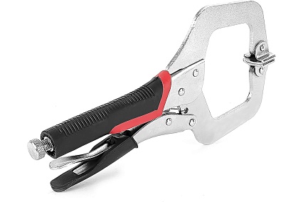Зажимные клещи Intertool C-type 280мм, Cr-V UT-5206