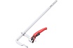 Цельнометаллическая струбцина REKON RF03-400-80 c храповиком 58108
